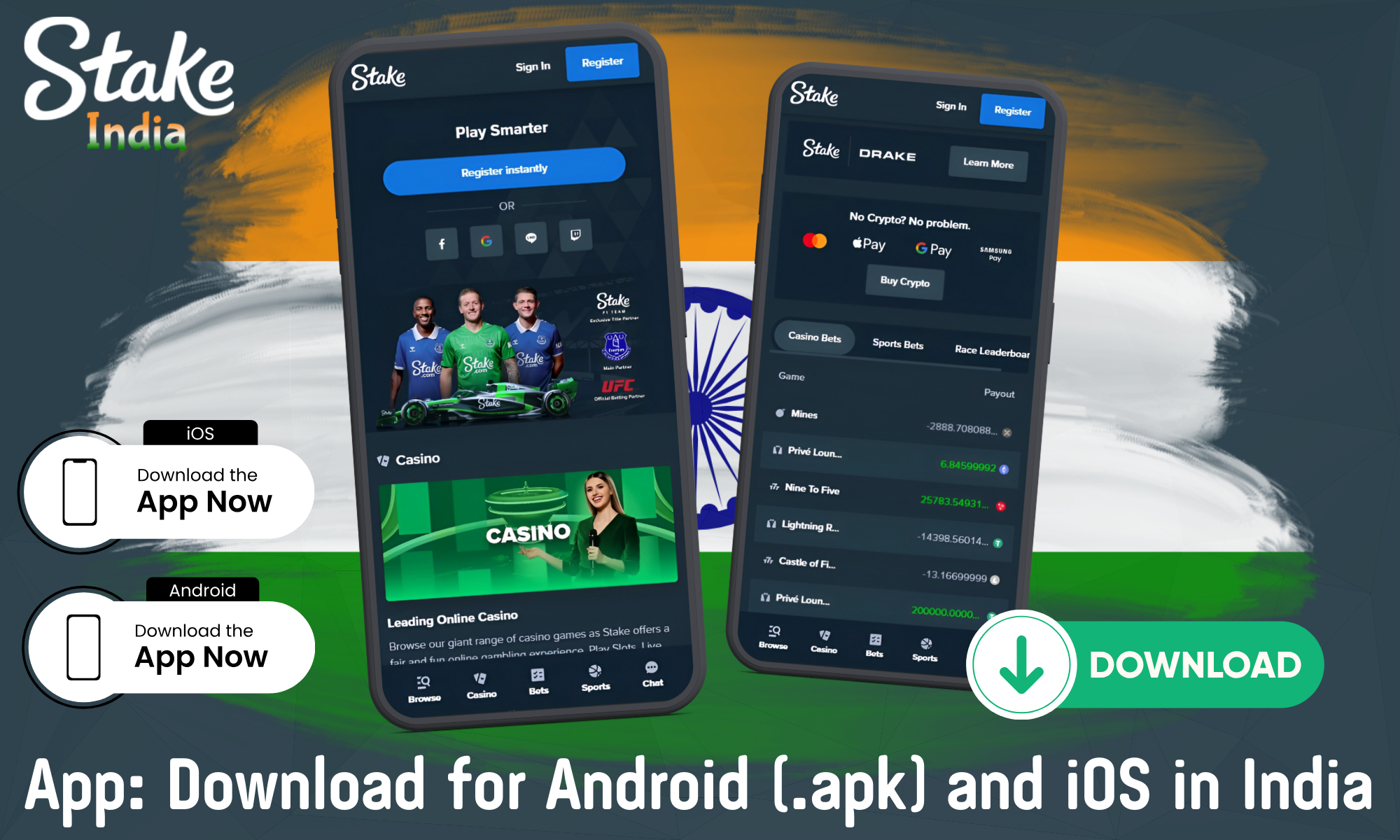 Stake App: Download APK for Android & iOS in India for free
